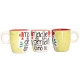 Taza ¨Nadie es tan genial como tu¨ Conica