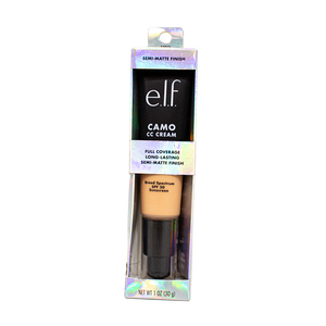 elf camo cc cream semi-matte finish