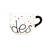 Taza ´´Felicidades´´ chocolatera