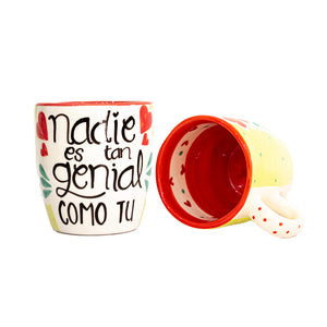 Taza ¨Nadie es tan genial como tu¨ Conica