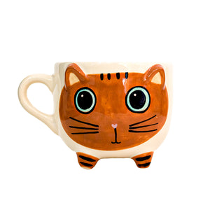 Taza caldero gato café