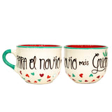 Taza ´´Para el novio más guapo´´ Chocolatera