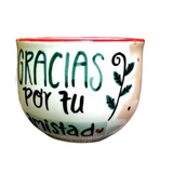 Taza "Gracias por tu amistad" chocolatera