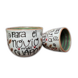 Taza "Para el novio más guapo" Chocolatera