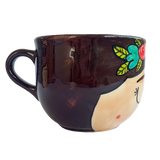 TAZA FRIDA FLORES GRANDE