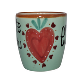 Taza "Quedate donde tu corazón es feliz"